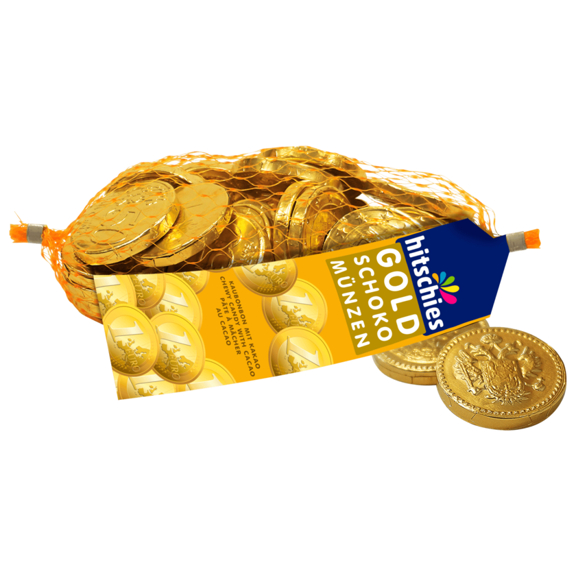 Hitschies Gold Schokomünzen 130g